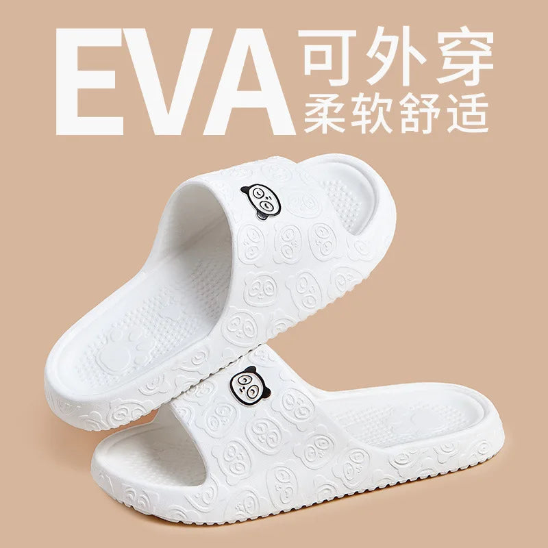 Non-slip Slippers Female Outer Wear 2024 New Bathroom Bathroom Indoor Home Sandals Female Summer Eva