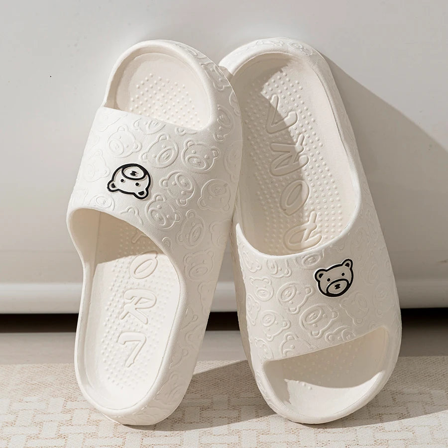 Non-slip Slippers Female Outer Wear 2024 New Bathroom Bathroom Indoor Home Sandals Female Summer Eva